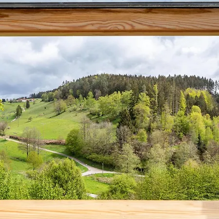 公寓 Auszeit Im Waldhaus *